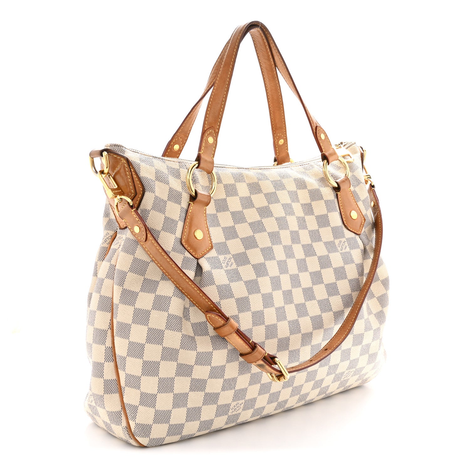Louis Vuitton Damier Azur Evora MM 3 of 13