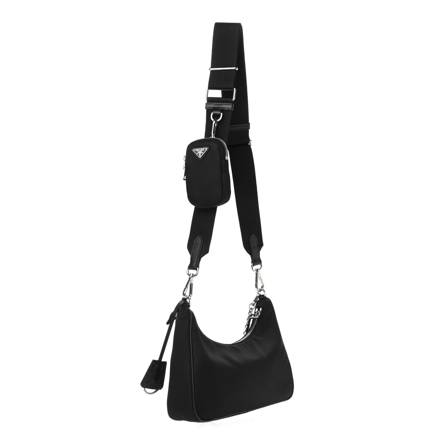 Nylon Re-Edition 2005 Shoulder Bag Black