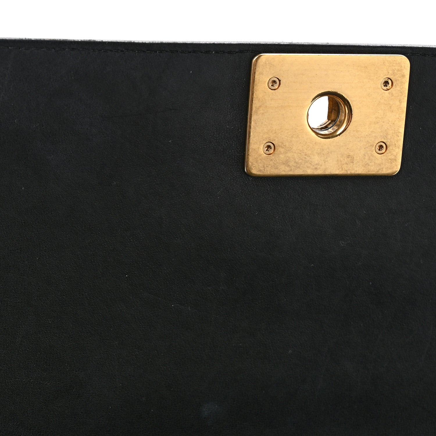 Chanel Lambskin Quilted Medium Boy Flap Black 11 of 15