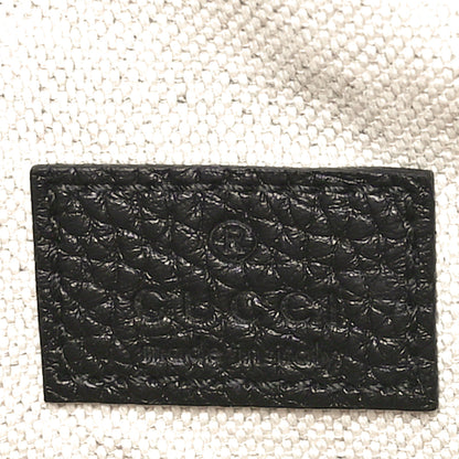 Gucci Piuma Calfskin Jumbo GG Embossed Small Belt Bag Black 6 of 11