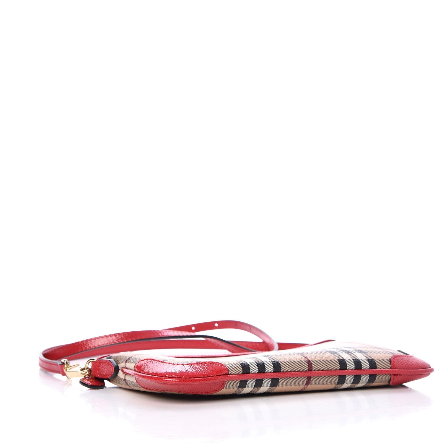 Burberry Haymarket Check Small Peyton Crossbody Clutch Bag 4 of 7