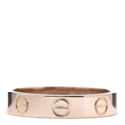 Cartier 18K Pink Gold 3.5mm LOVE Wedding Band Ring 49 5 1 of 4