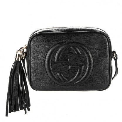 Gucci Pebbled Calfskin Small Soho Disco Bag Black 1 of 8