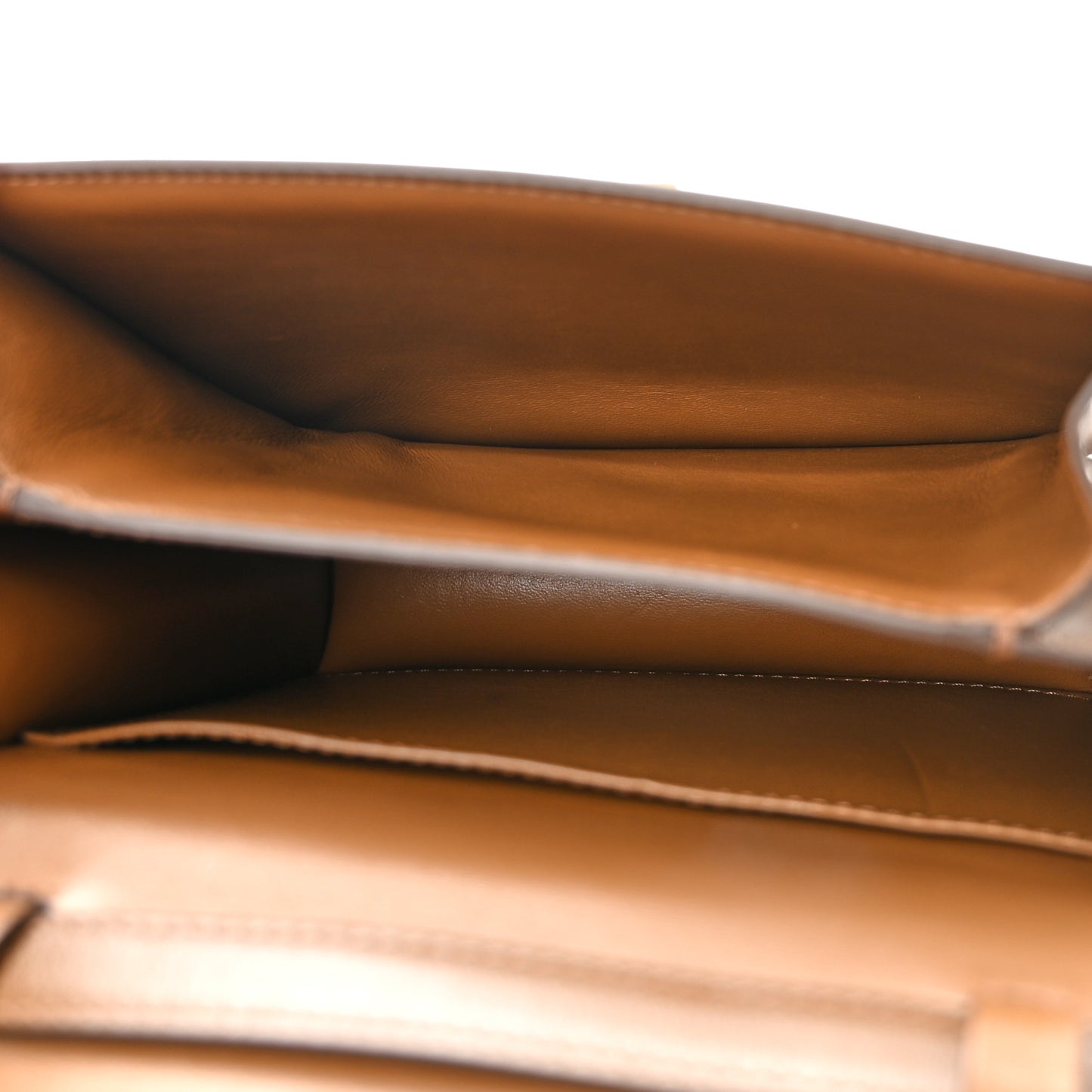 Box Calfskin Teen Classic Box Flap Bag Camel