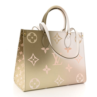 Louis Vuitton Monogram Giant Spring In The City Onthego MM Sunset Kaki 3 of 8