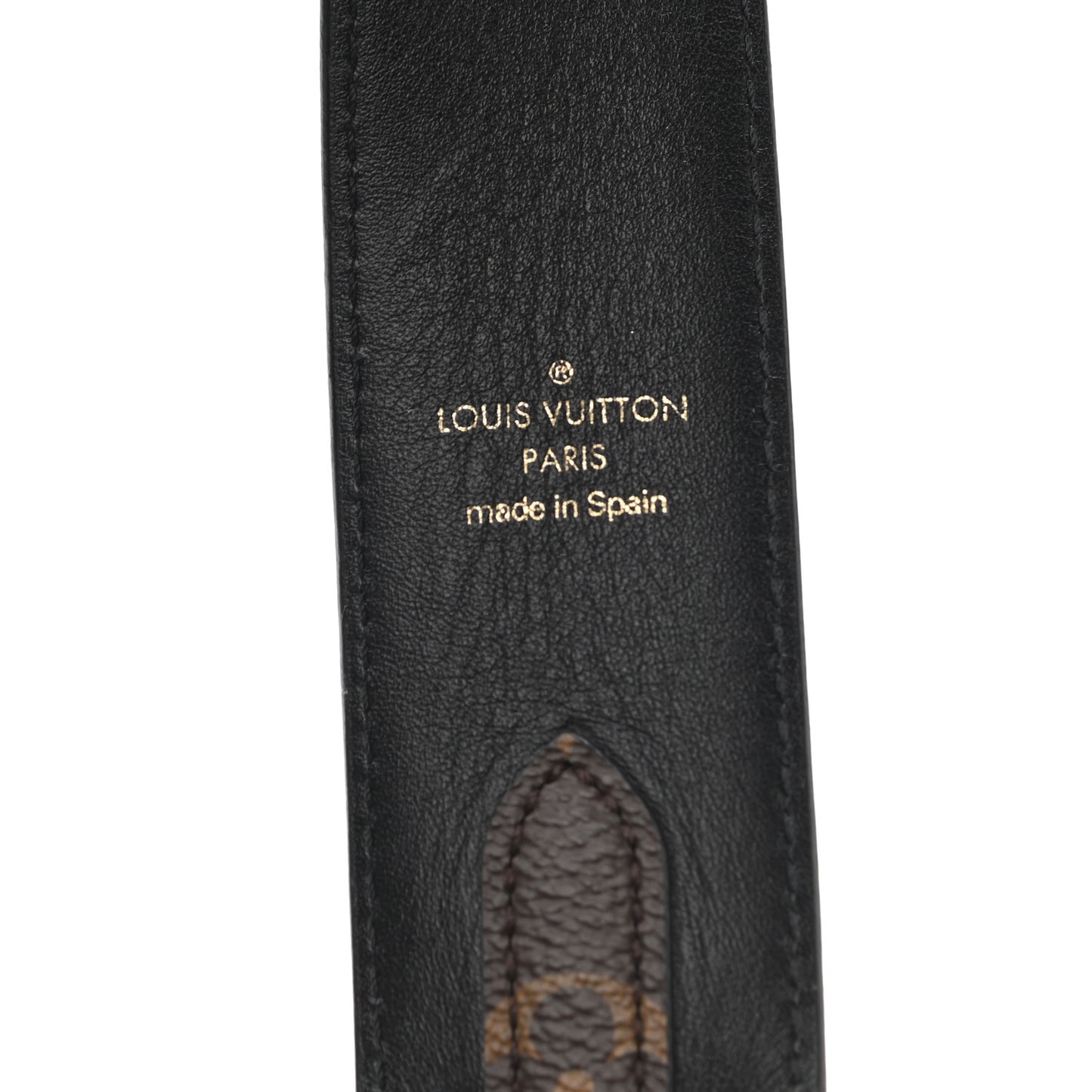 Monogram Bandouliere Shoulder Strap Black