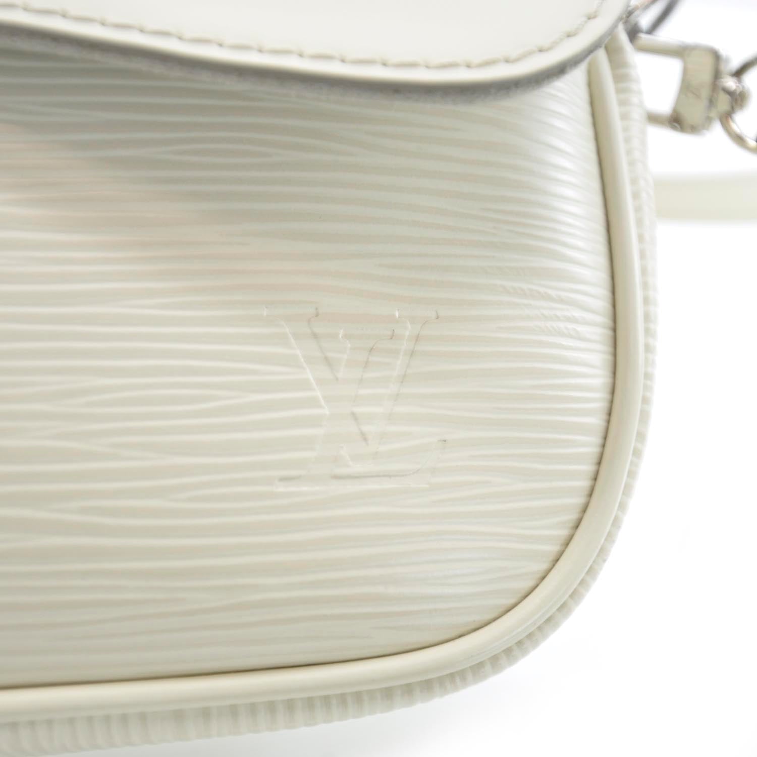 Louis Vuitton Epi Montaigne Clutch Ivory 7 of 10