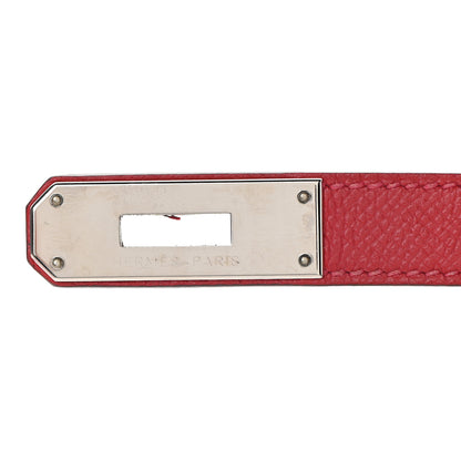 Hermes Epsom Kelly Sellier 32 Rouge Casaque 29 of 29