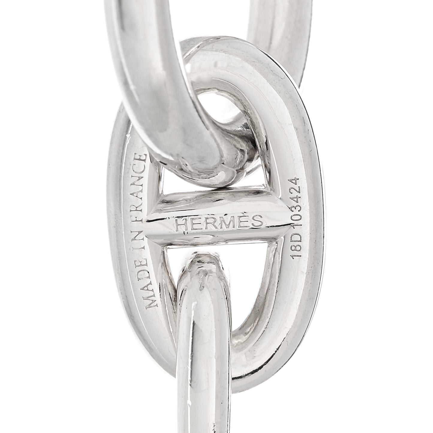 Sterling Silver TGM Chaine d'Ancre Bracelet