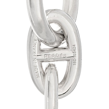 Hermes Sterling Silver TGM Chaine d'Ancre Bracelet 3 of 4