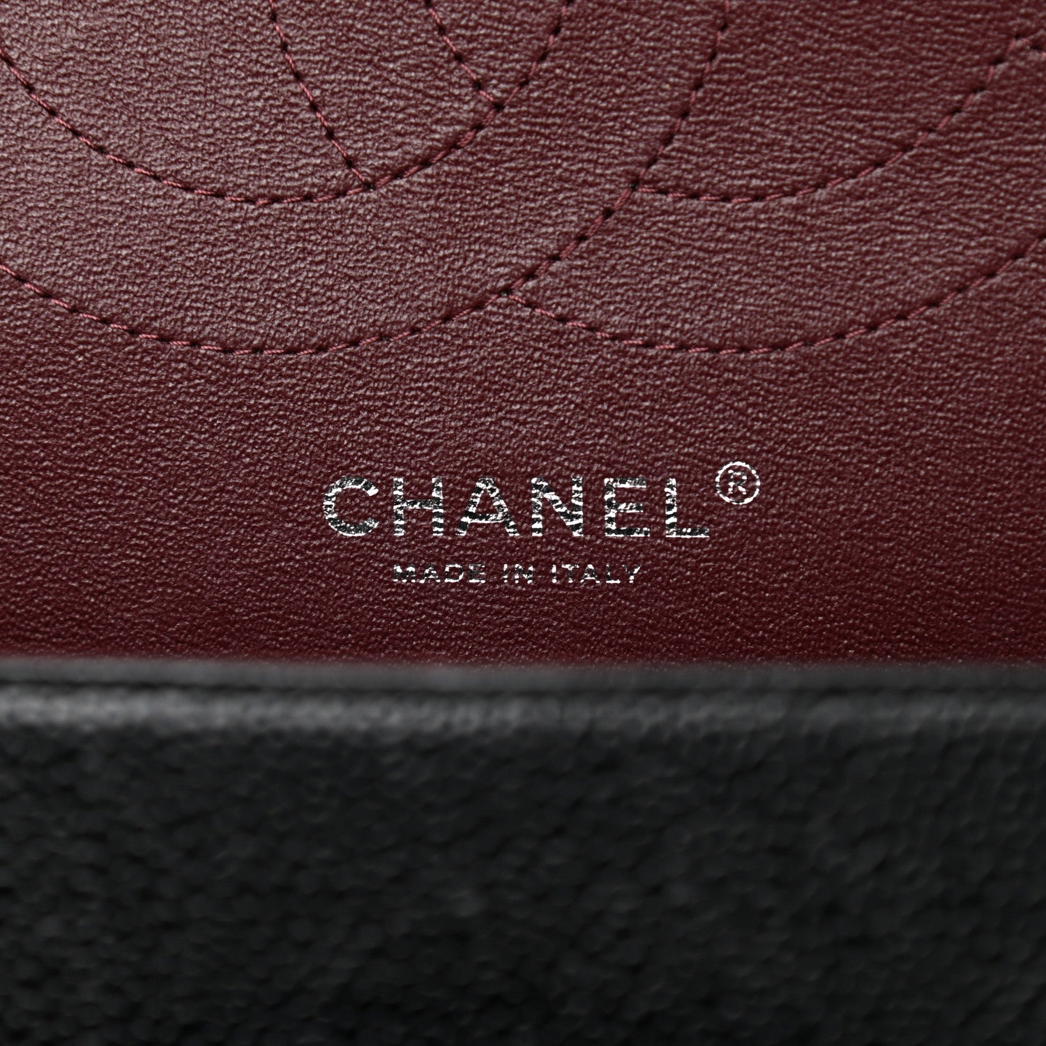 Chanel Caviar Quilted Jumbo Double Flap Black 7 of 9