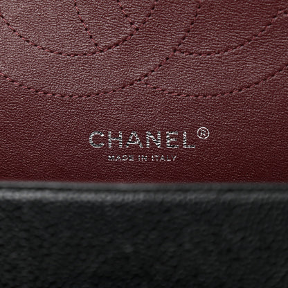 Chanel Caviar Quilted Jumbo Double Flap Black 7 of 9