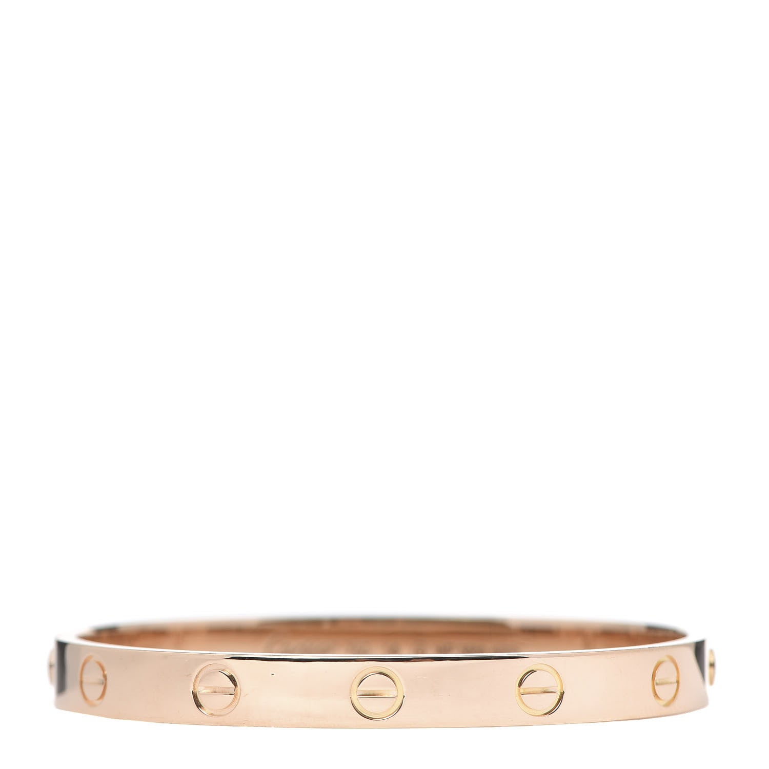 Cartier 18K Pink Gold LOVE Bracelet 16 1 of 7