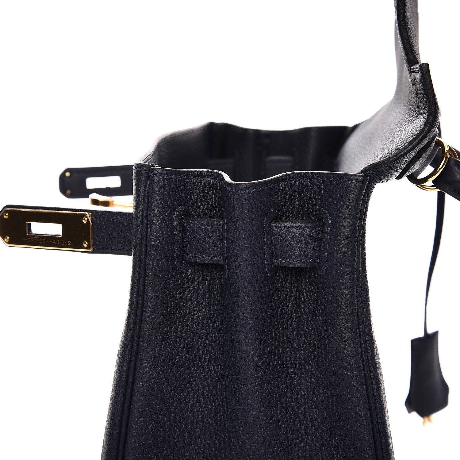 Hermes Togo Kelly Retourne 28 Bleu Nuit 17 of 33