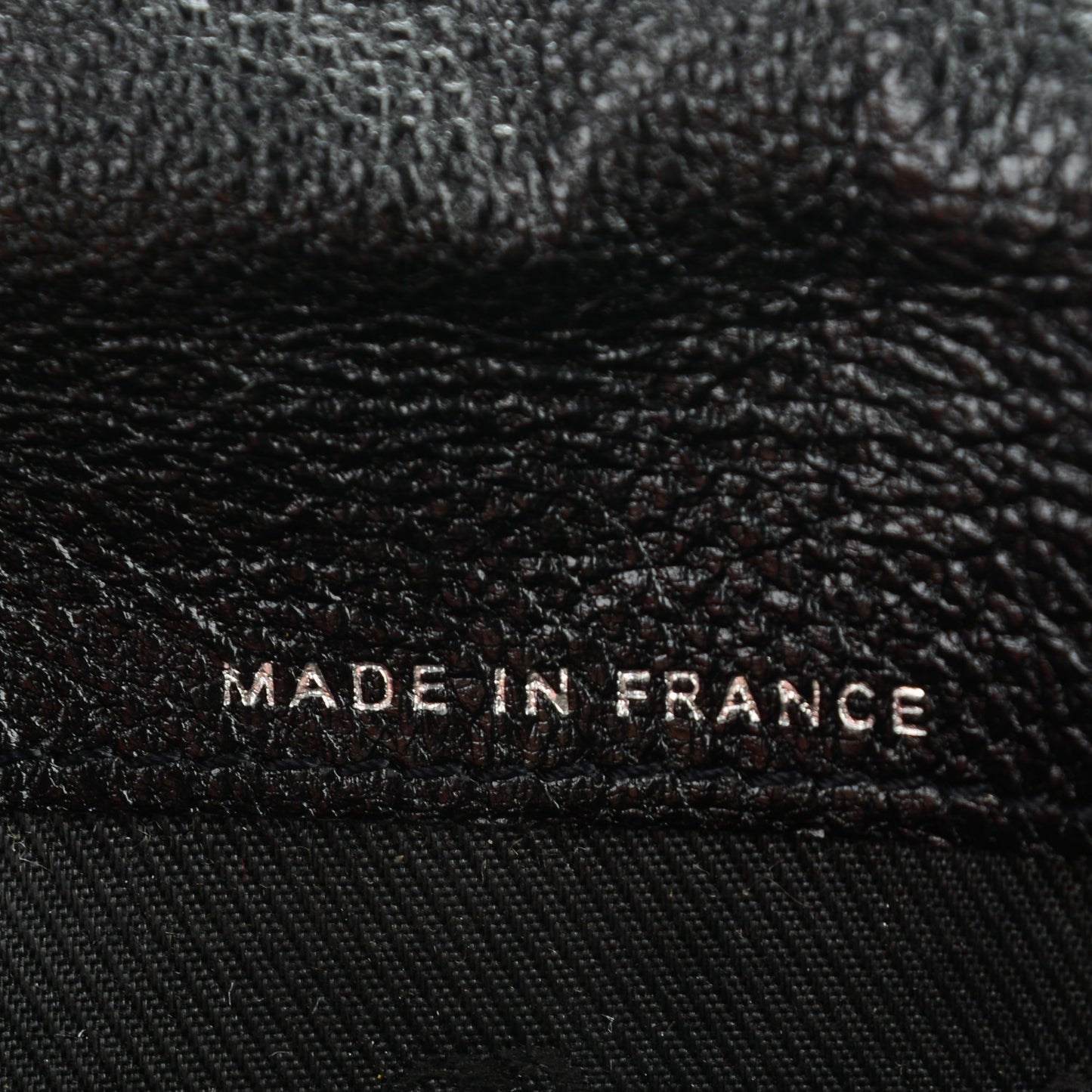 Goatskin CC Yen Wallet Black