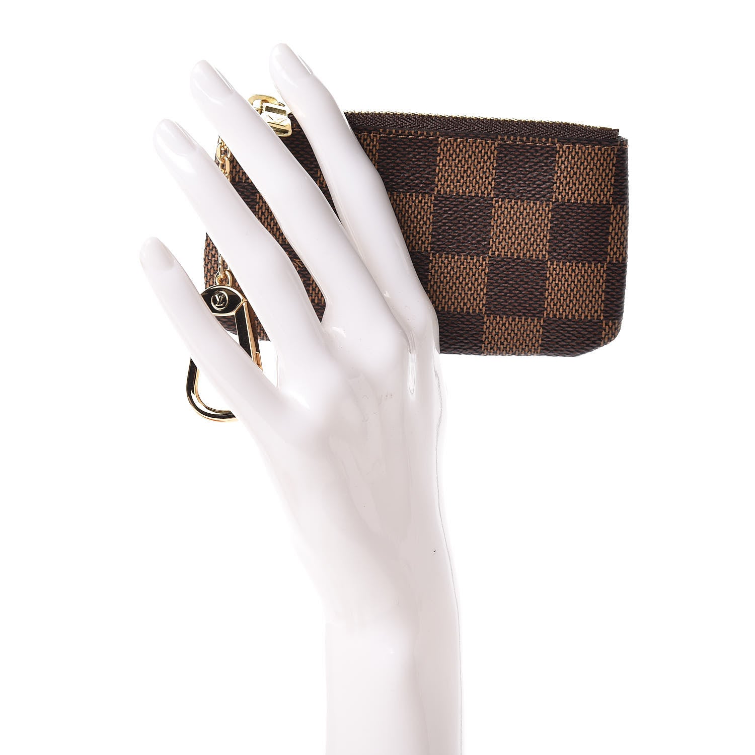 Louis Vuitton Damier Ebene Key Pouch 2 of 7