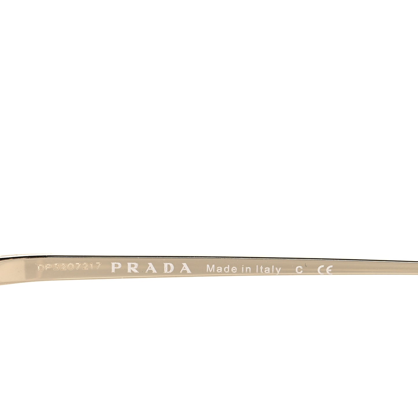 Cat Eye Sunglasses SPR 64U Gold