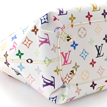 Louis Vuitton Monogram Multicolor Annie MM White 9 of 11