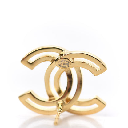 Chanel Metal Obazine CC Earrings Gold 4 of 5