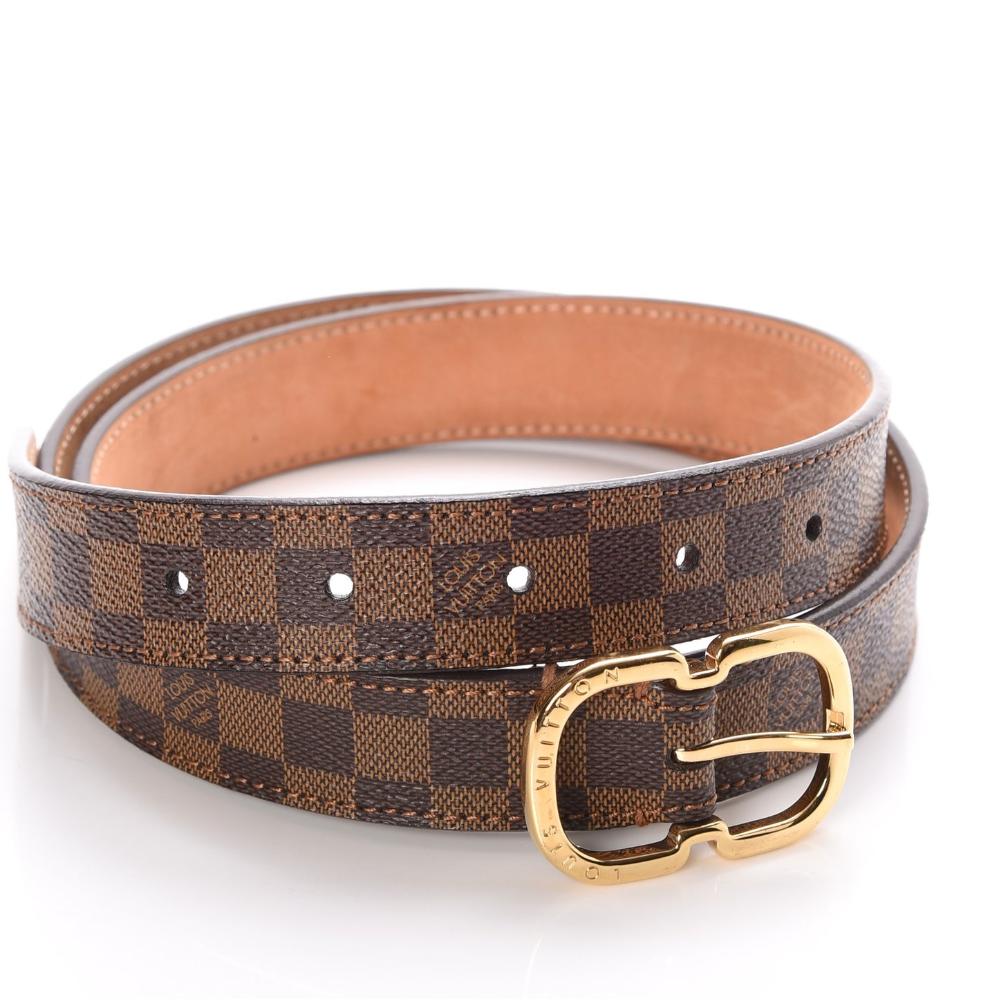 Damier Ebene Mini 25mm Belt 85 34