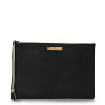 Chloe Calfskin Wristlet Pouch Black 1 of 9