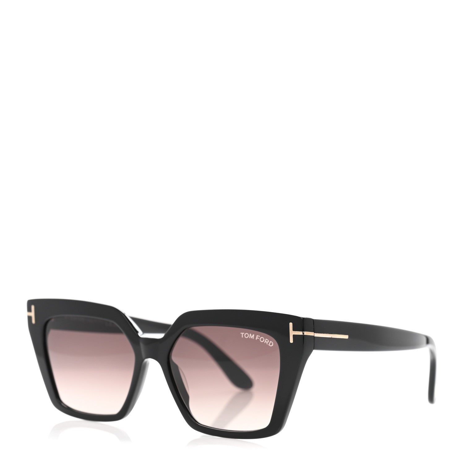 Tom Ford Acetate Winona Sunglasses TF1030 Black 1 of 9