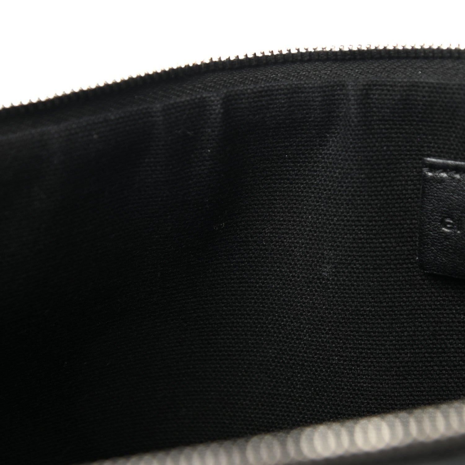 Givenchy Textured Coated Canvas Pixel Madonna Print Medium Cosmetic Pouch Black 10 of 18