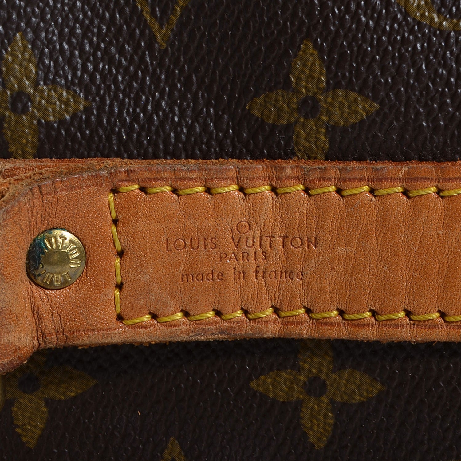 Louis Vuitton Monogram Keepall Bandouliere 60 7 of 7