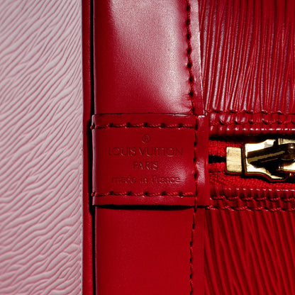 Louis Vuitton Epi Alma PM Castillan Red 6 of 7
