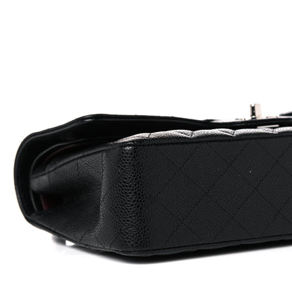 Chanel Caviar Quilted Medium Double Flap Black 8 of 10