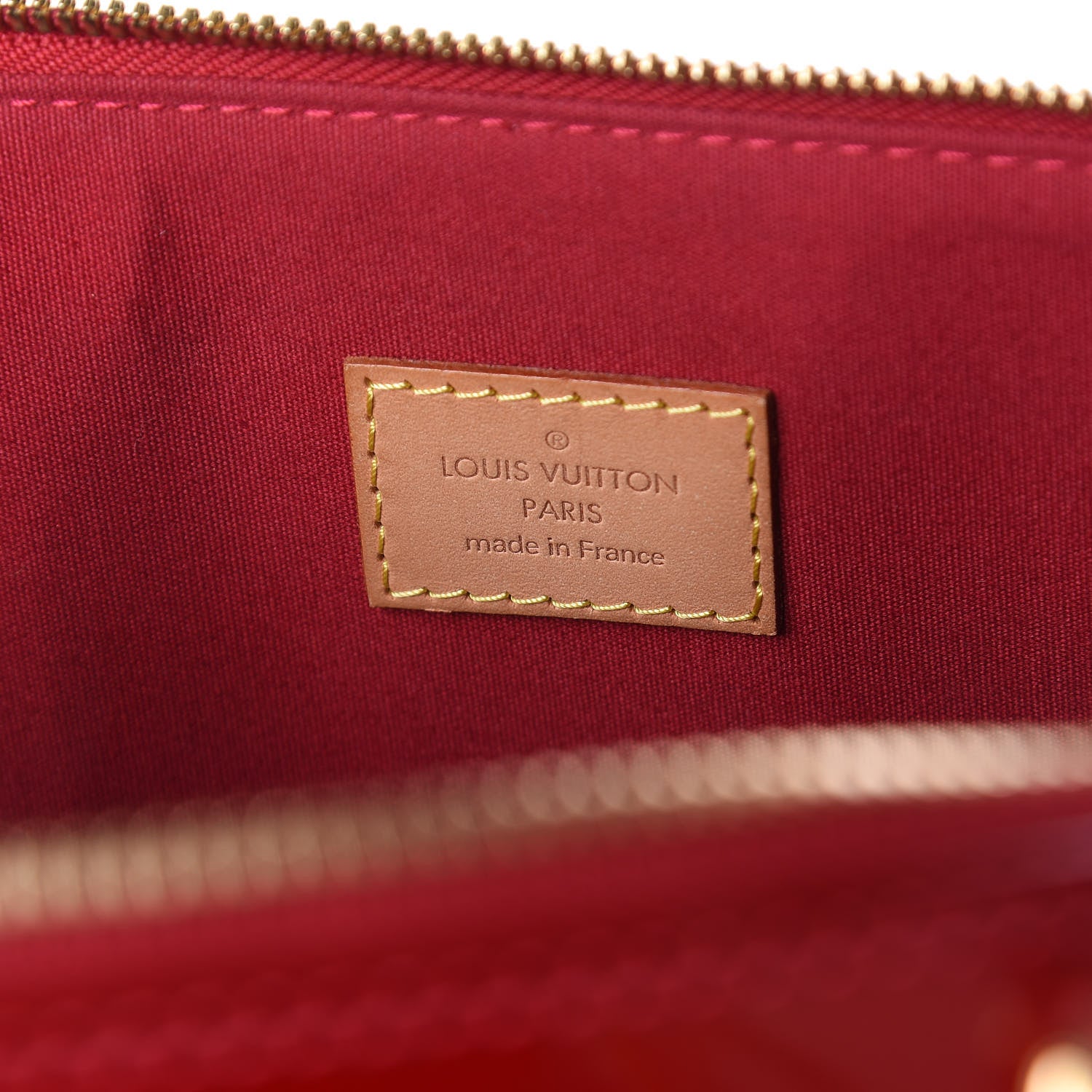 Louis Vuitton Vernis Alma GM Pomme D'Amour 8 of 10