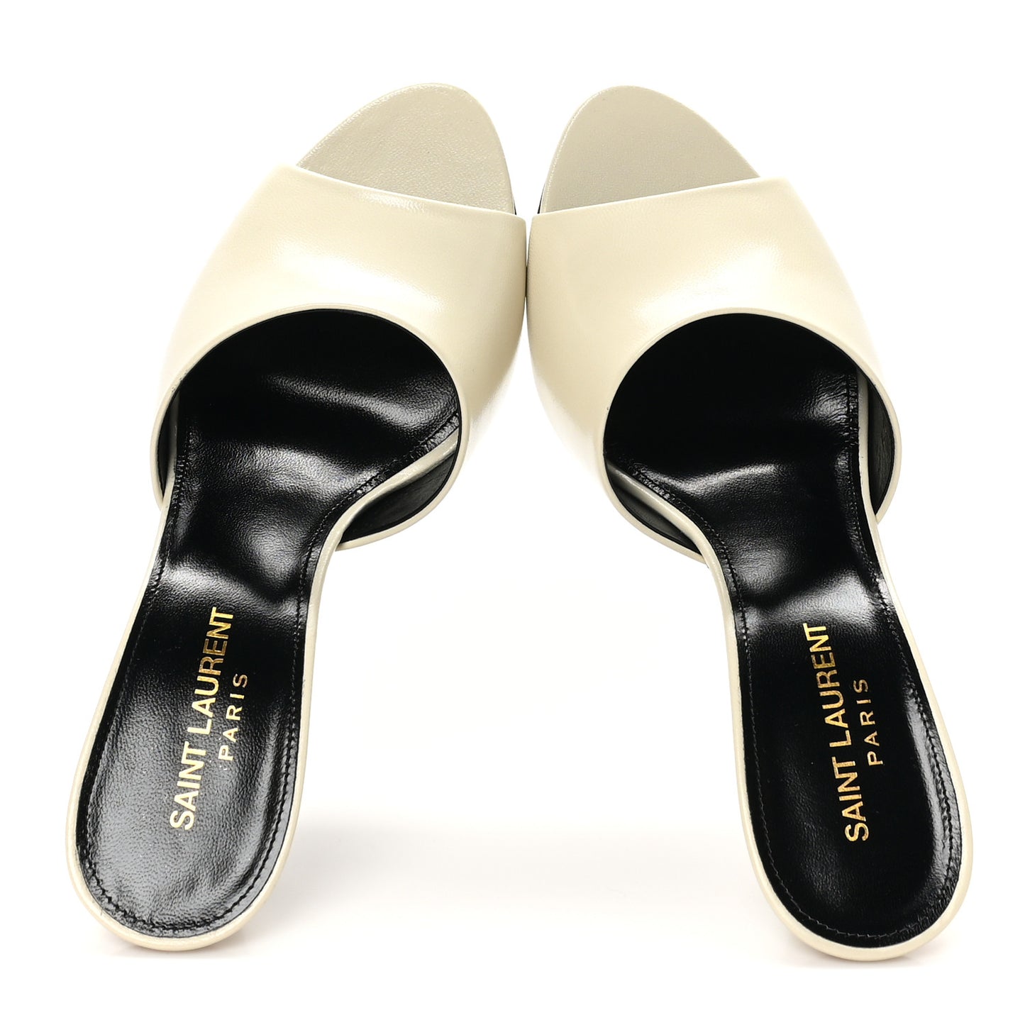 Calfskin New Belfagor 95mm Mules 37 Pearl