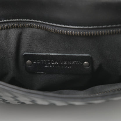 Bottega Veneta Nappa Intrecciato VN Crossbody Messenger Bag Black 6 of 10