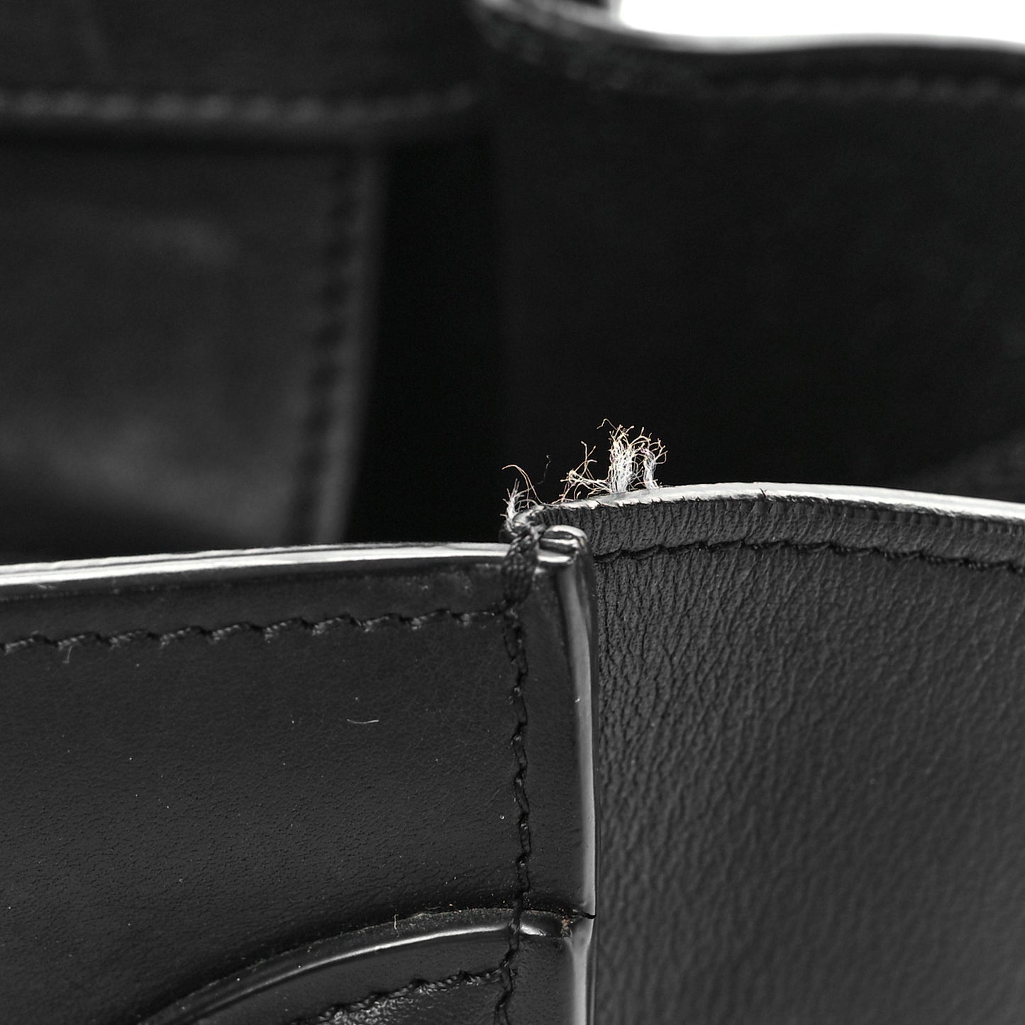 Smooth Calfskin Micro Luggage Black