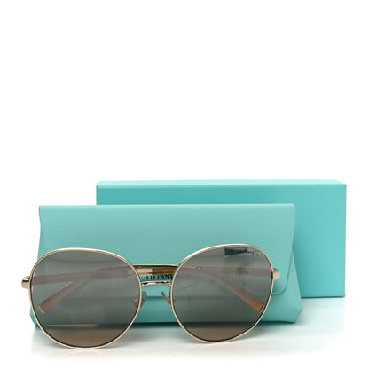Tiffany Atlas Round Sunglasses TF 3079 Gold 7 of 7