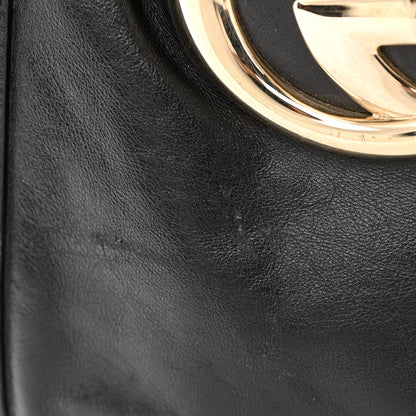 Gucci Calfskin Medium Britt Tote Black 13 of 13