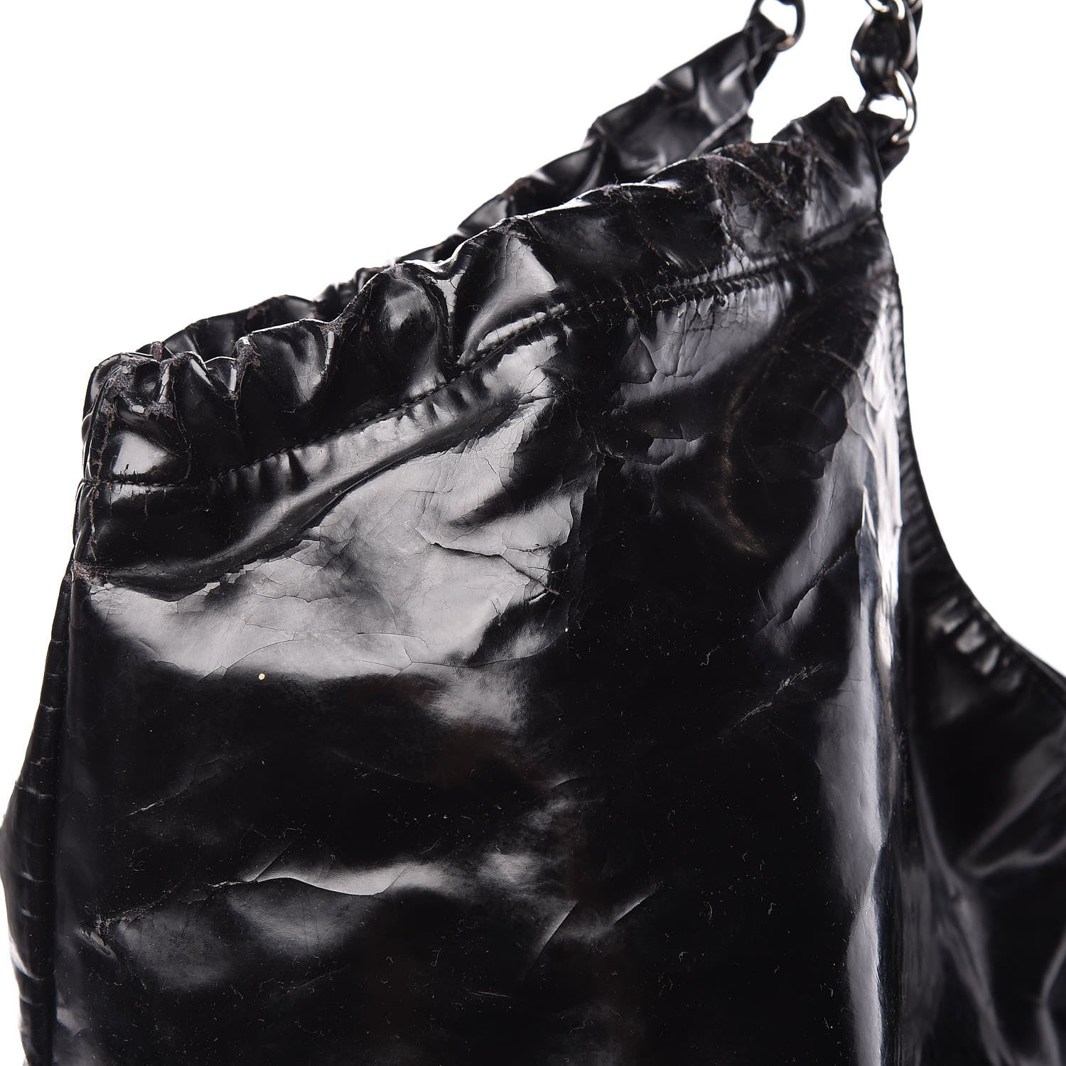 Chanel Vinyl XL Coco Cabas Black 13 of 17