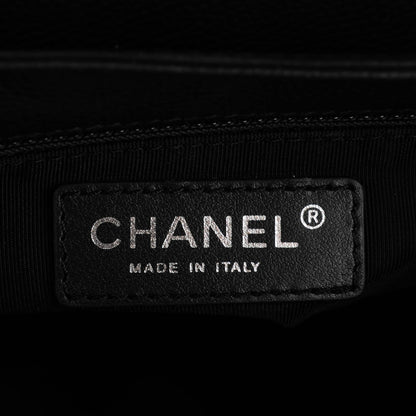 Chanel Caviar Quilted Small Rock In Rome Flap Black 7 of 8