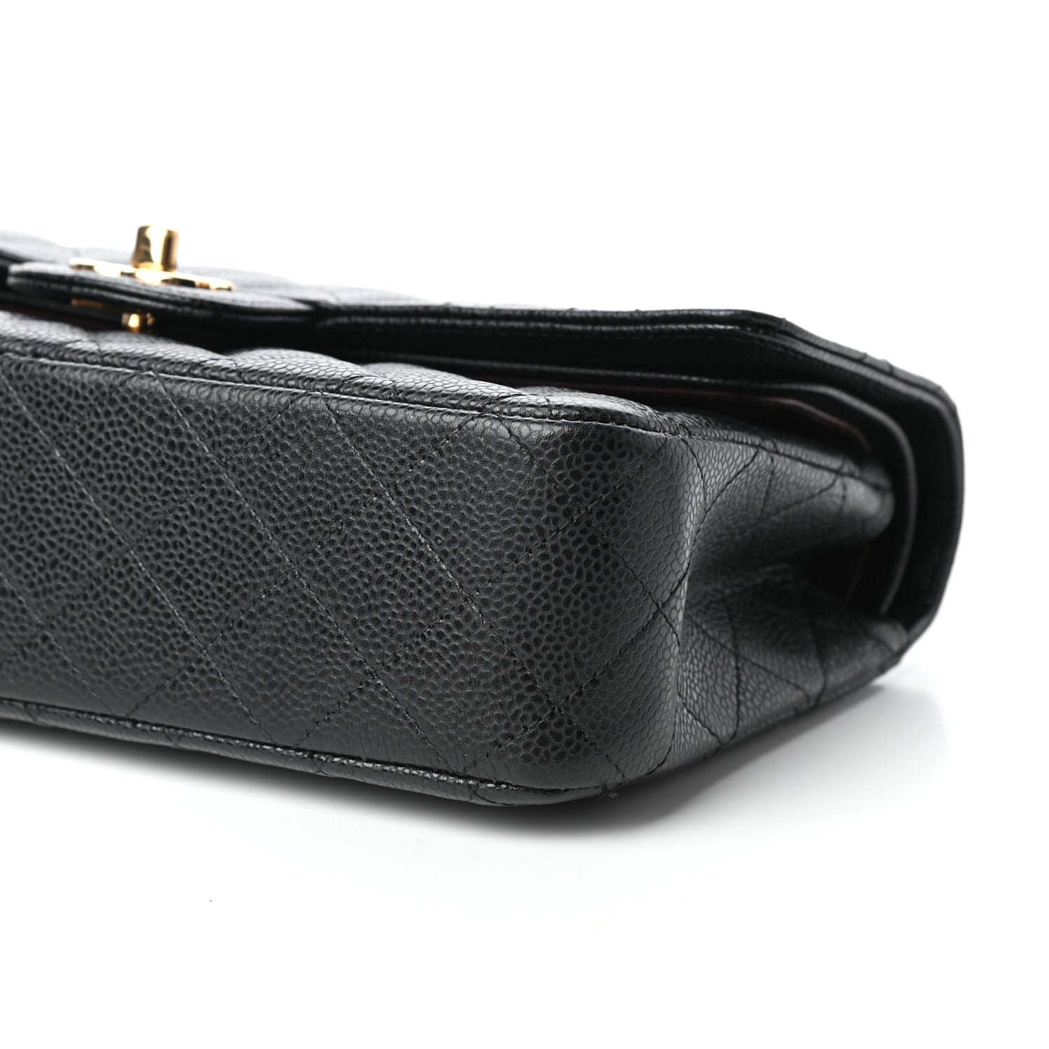 Chanel Caviar Quilted Medium Double Flap Black 9 of 9