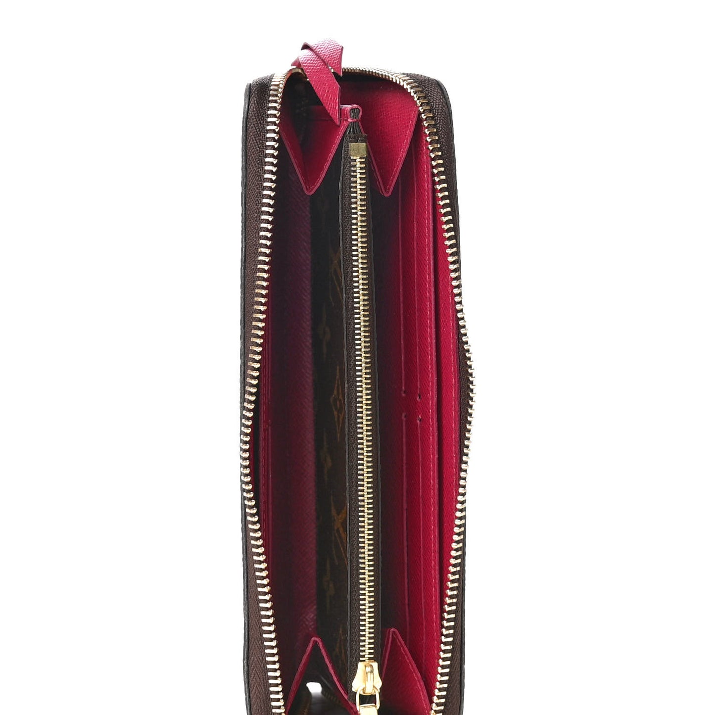 Monogram Clemence Wallet Fuchsia