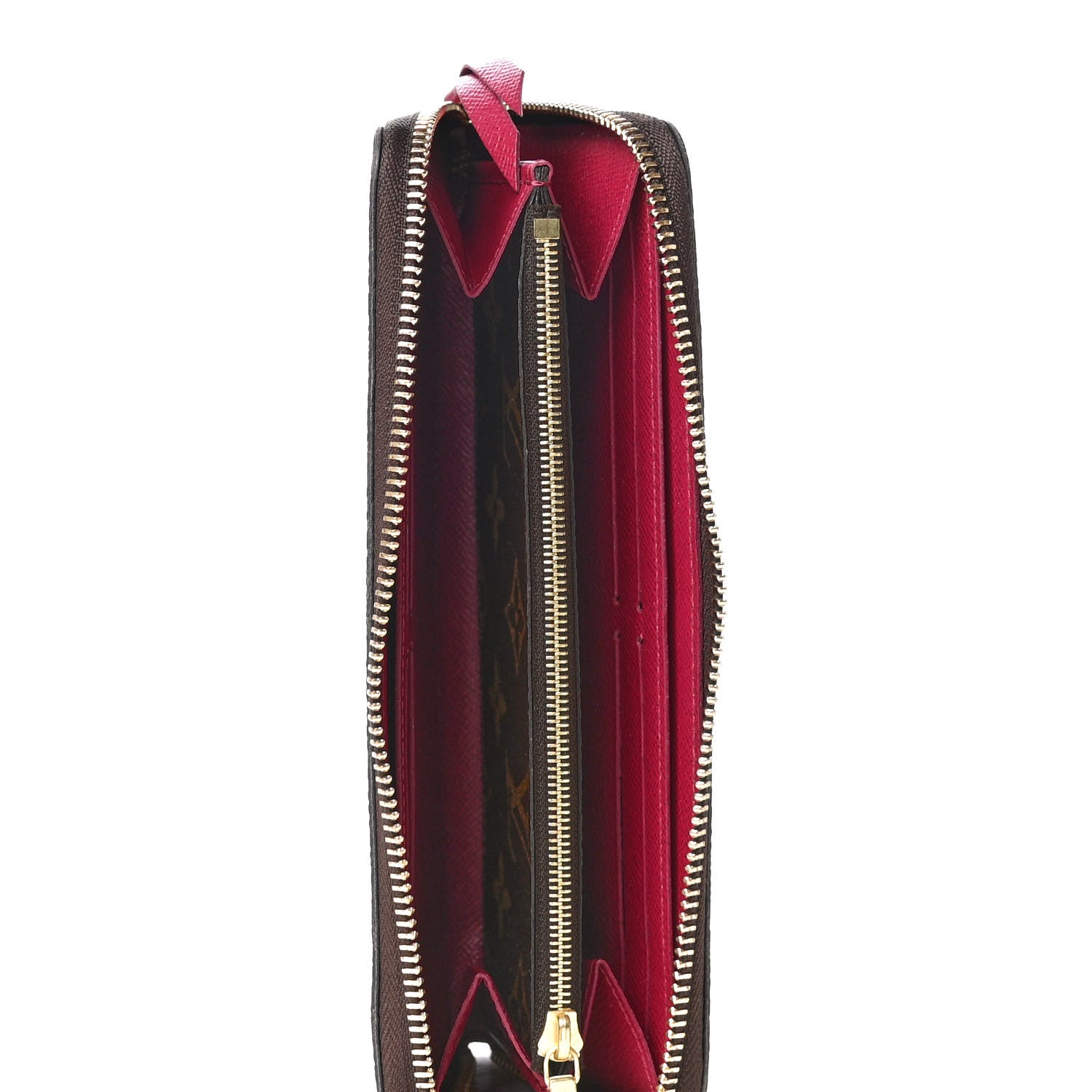Louis Vuitton Monogram Clemence Wallet Fuchsia 4 of 4