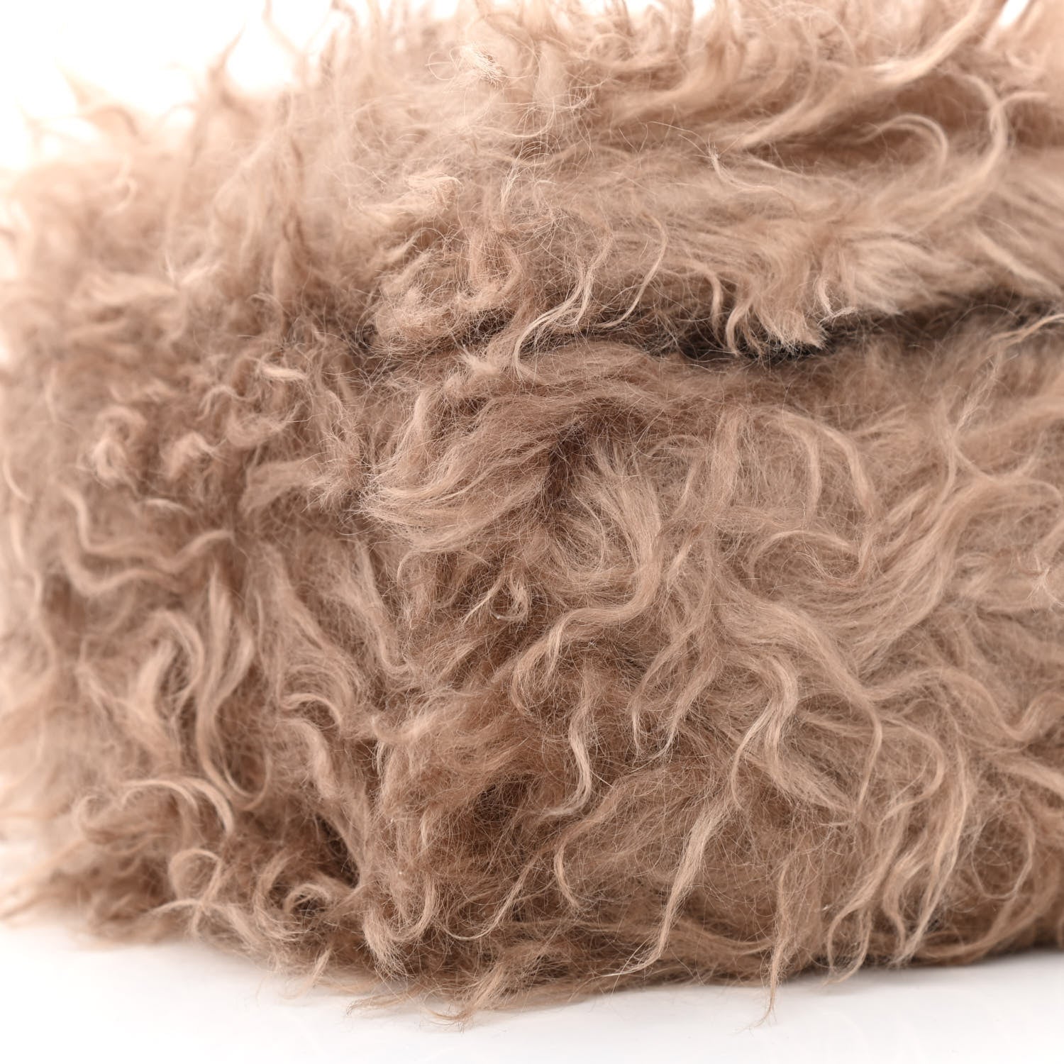 Burberry Mohair TB Lola Bag Camel 9 of 10