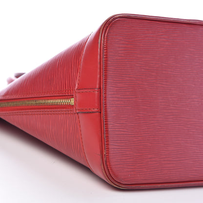 Louis Vuitton Epi Alma PM Castillan Red 10 of 30