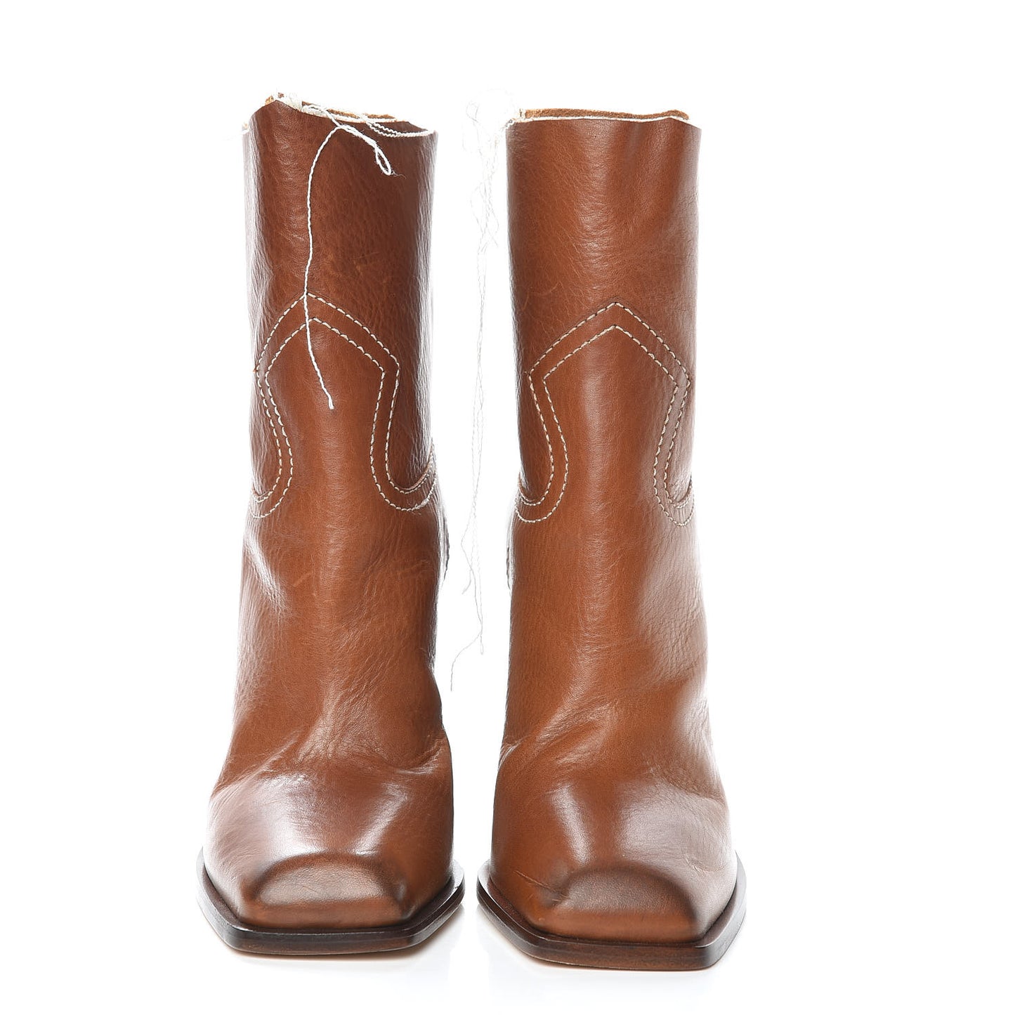 Calfskin Jodie 105 Ankle Boots 36 Camel