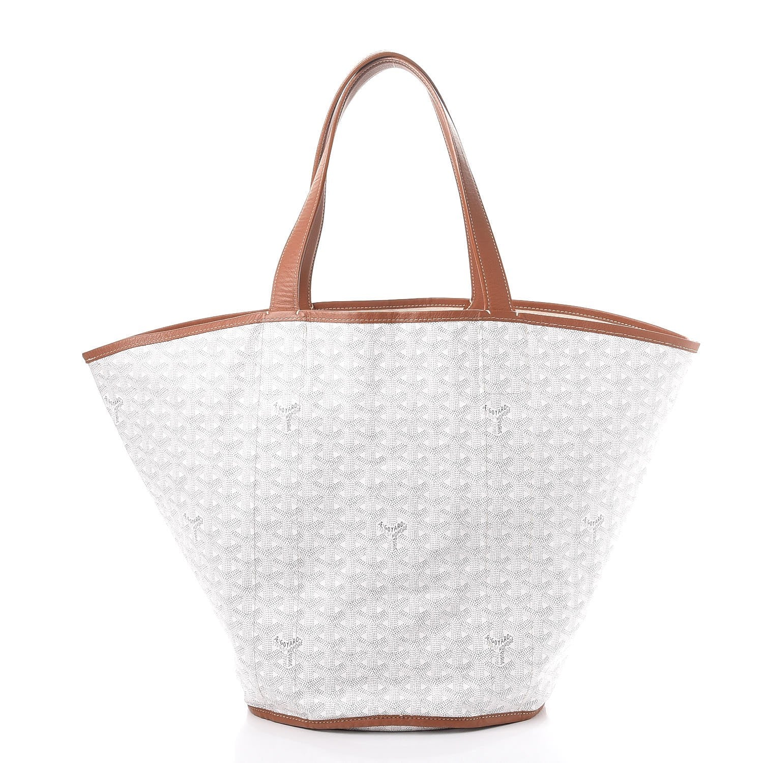 Goyard Goyardine Reversible Belharra White 4 of 13