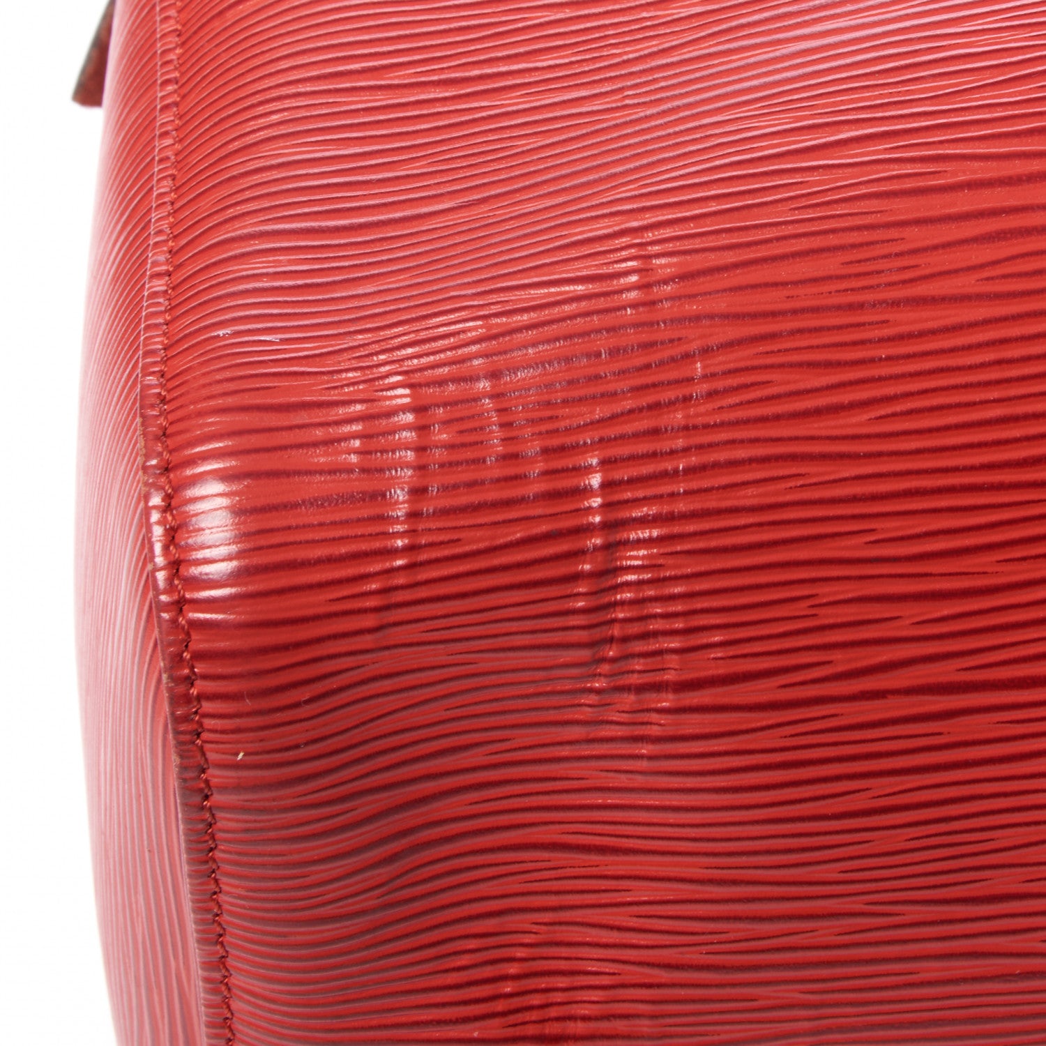 Louis Vuitton Epi Speedy 35 Castillan Red 12 of 13