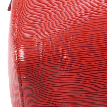 Louis Vuitton Epi Speedy 35 Castillan Red 12 of 13