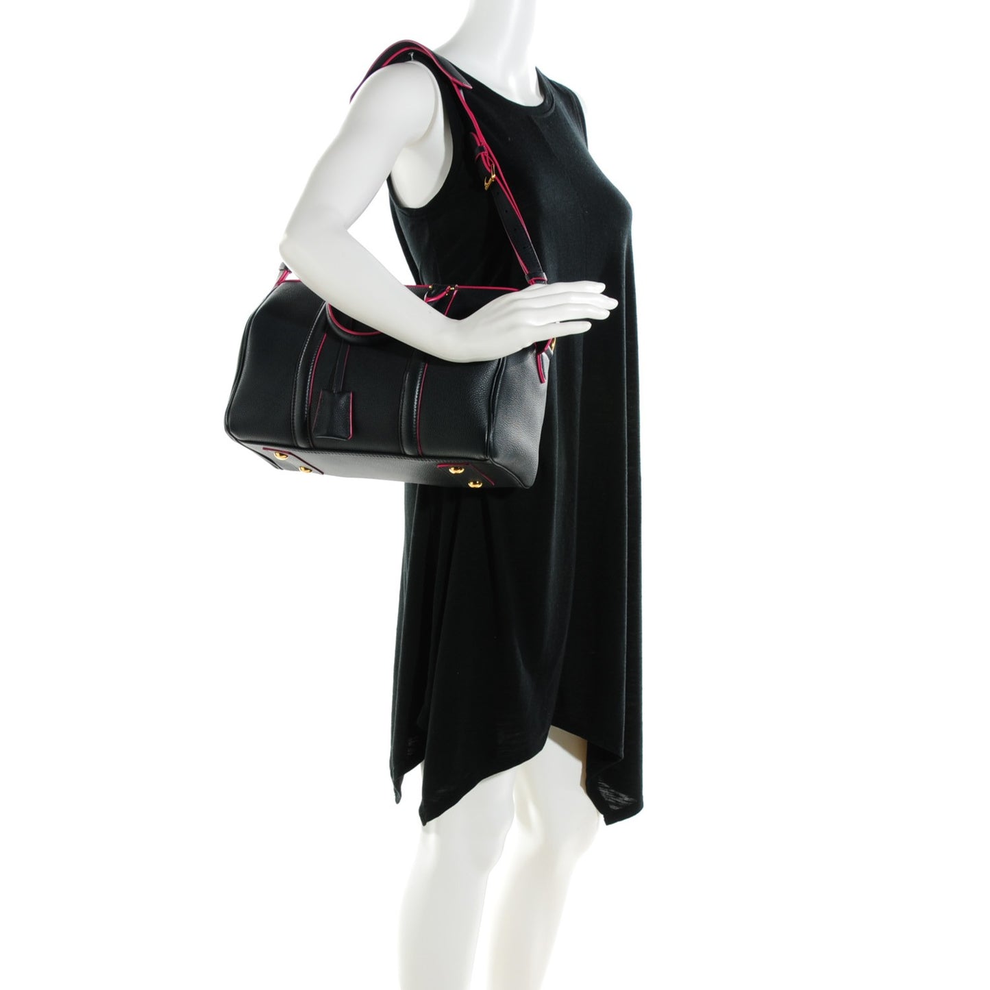 Veau Cachemire SC Bag PM Cobalt Fuchsia