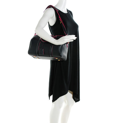 Louis Vuitton Veau Cachemire SC Bag PM Cobalt Fuchsia 2 of 7