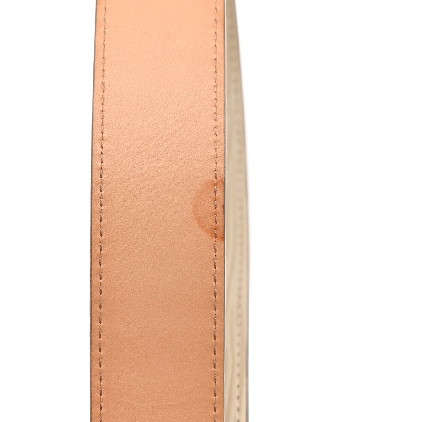 Epi 30mm LV Initiales Belt 90 36 Ivory